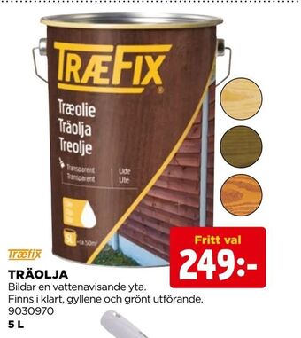 Jem&Fix Träolja erbjuda