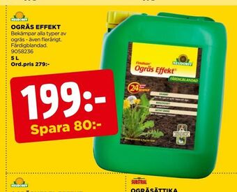 Jem&Fix Ogräs effekt erbjuda