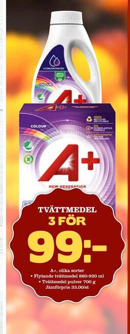 Bonum Matmarknad Tvättmedel erbjuda