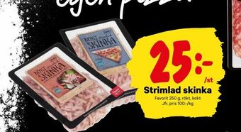City Gross Strimlad skinka erbjuda
