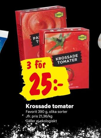 City Gross Krossade tomater erbjuda