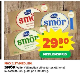Coop Daglivs Smör erbjuda