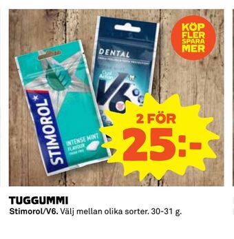 Coop Daglivs Tuggummi erbjuda