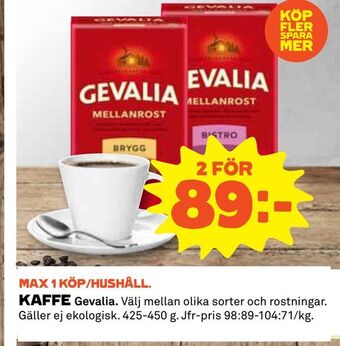 Coop Daglivs Kaffe erbjuda