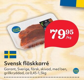 Hemköp Svensk fläskkarré erbjuda