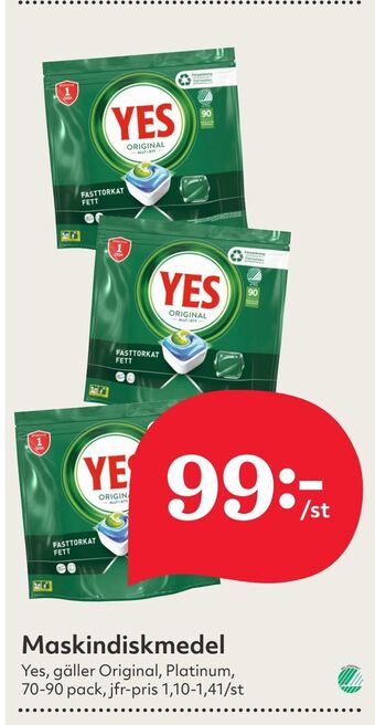 Hemköp Maskindiskmedel erbjuda
