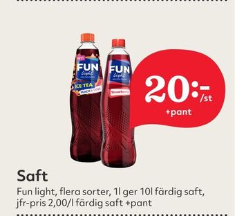 Hemköp Saft erbjuda