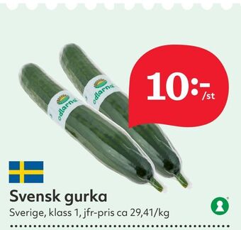 Hemköp Svensk gurka erbjuda