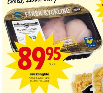 Matöppet Kycklingfilé erbjuda