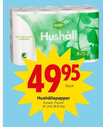 Matöppet Hushållspapper erbjuda