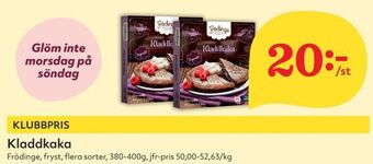 Hemköp Kladdkaka erbjuda