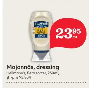 Hemköp Majonnäs, dressing erbjuda