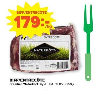 Stora Coop Biff/entrecôte erbjuda