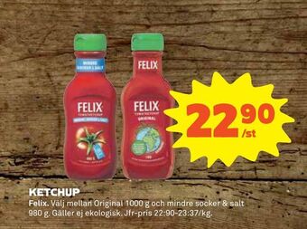 Stora Coop Ketchup erbjuda