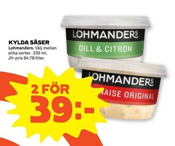 Stora Coop Kylda såser erbjuda