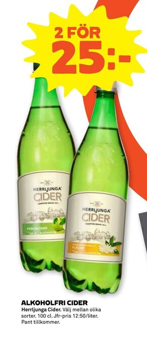 Stora Coop Alkoholfri cider erbjuda