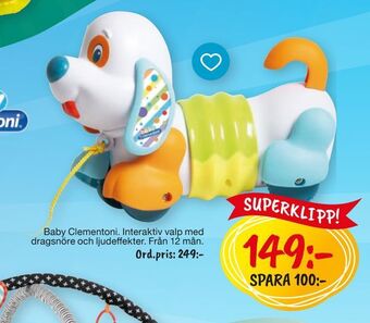 Leklust Baby Clementoni erbjuda