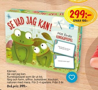 Leklust Kärnan erbjuda