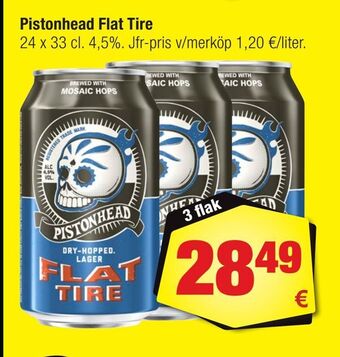 Calle Pistonhead Flat Tire erbjuda