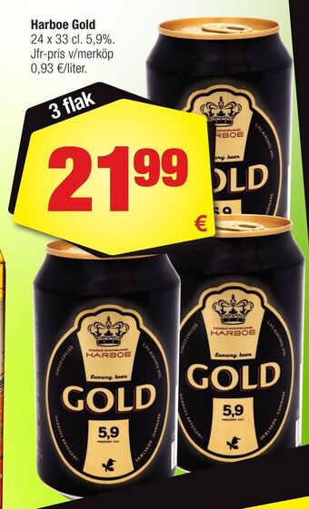 Calle Harboe Gold erbjuda