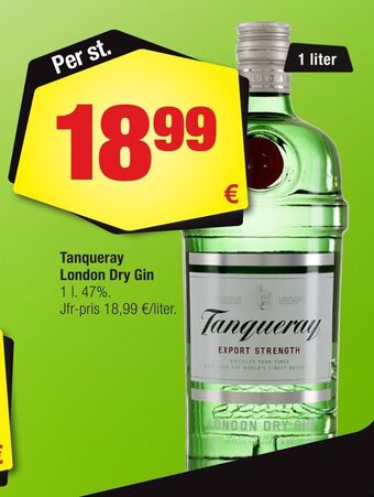 Calle Tanqueray London Dry Gin erbjuda