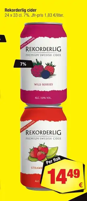 Rekorderlig cider