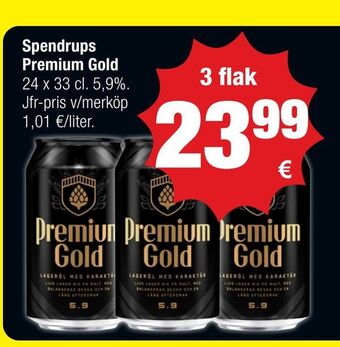 Calle Spendrups Premium Gold erbjuda