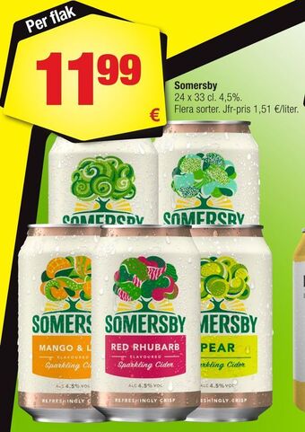 Calle Somersby erbjuda