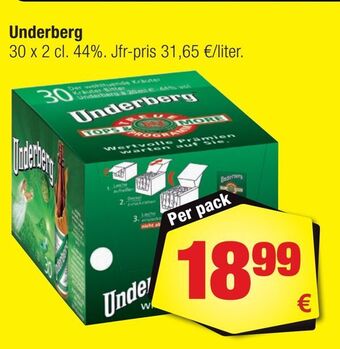 Calle Underberg erbjuda