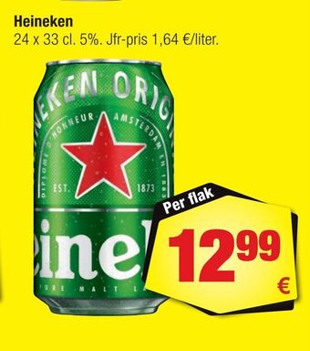 Calle Heineken erbjuda