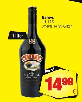 Calle Baileys erbjuda
