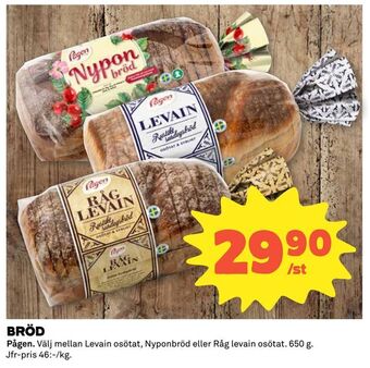 Coop Bröd erbjuda