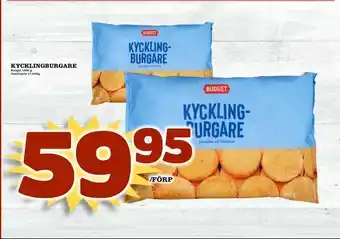 Matboden Ektorp Kycklingburgare erbjuda