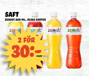 Nelins Saft erbjuda