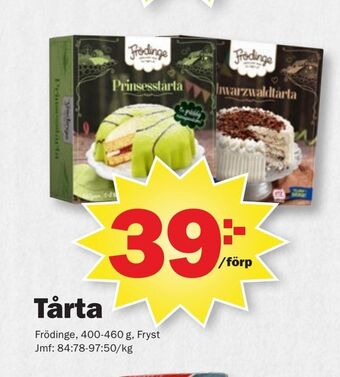 Pekås Tårta erbjuda