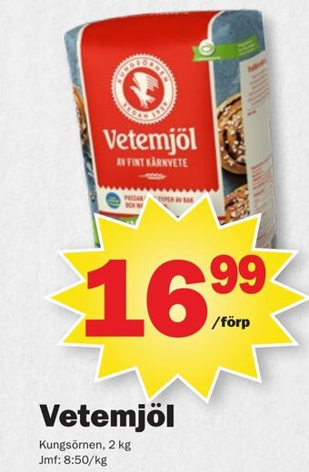 Pekås Vetemjöl erbjuda