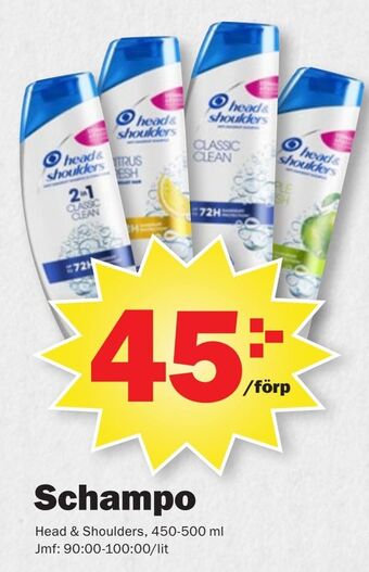 Pekås Schampo erbjuda