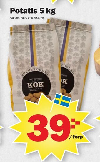 Pekås Potatis 5 kg erbjuda