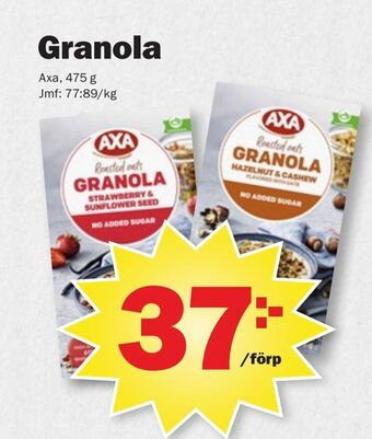 Pekås Granola erbjuda