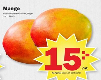 Pekås Mango erbjuda