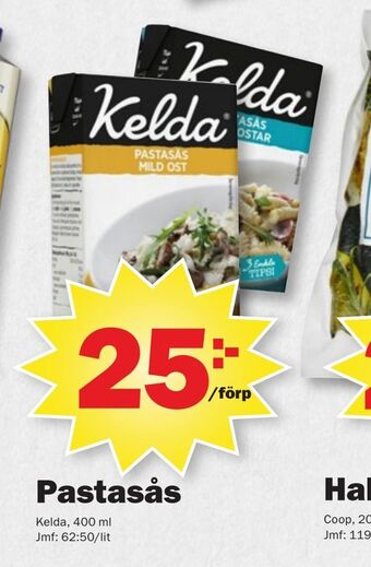 Pekås Pastasås erbjuda