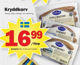 Pekås Kryddkorv erbjuda