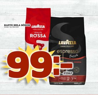 Prisma Mat Kaffe hela bönor erbjuda