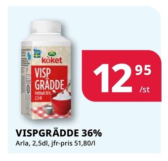 Tempo Vispgrädde 36% erbjuda