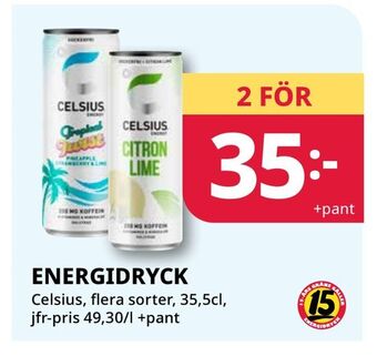 Tempo Energidryck erbjuda