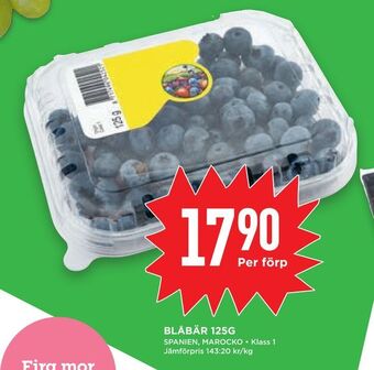 Willys Hemma Blåbär 125g erbjuda