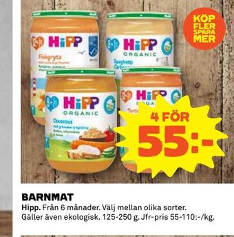 Coop Barnmat erbjuda