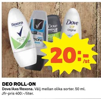 Coop Deo roll-on erbjuda
