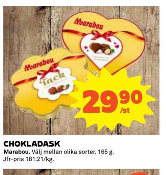 Coop Chokladask erbjuda