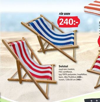DollarStore Solstol erbjuda